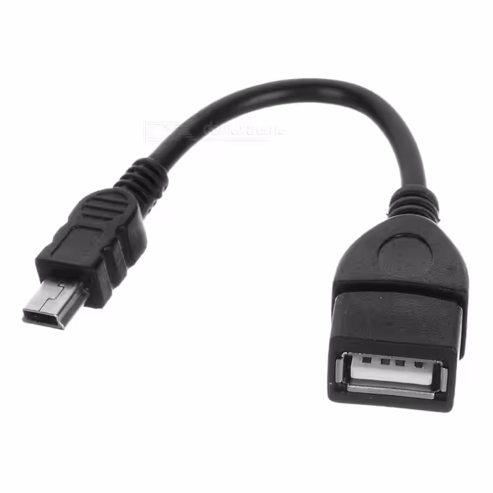 مبدل OTG Mini USB -B مدل Sk07 بسته 5 عددی