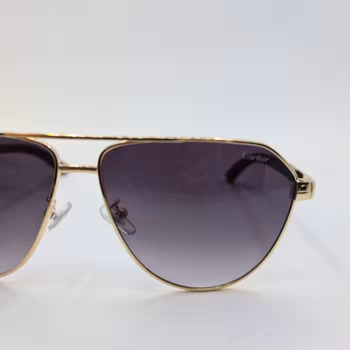 عینک آفتابی  مدل P1002 - DOD دسته چوبی