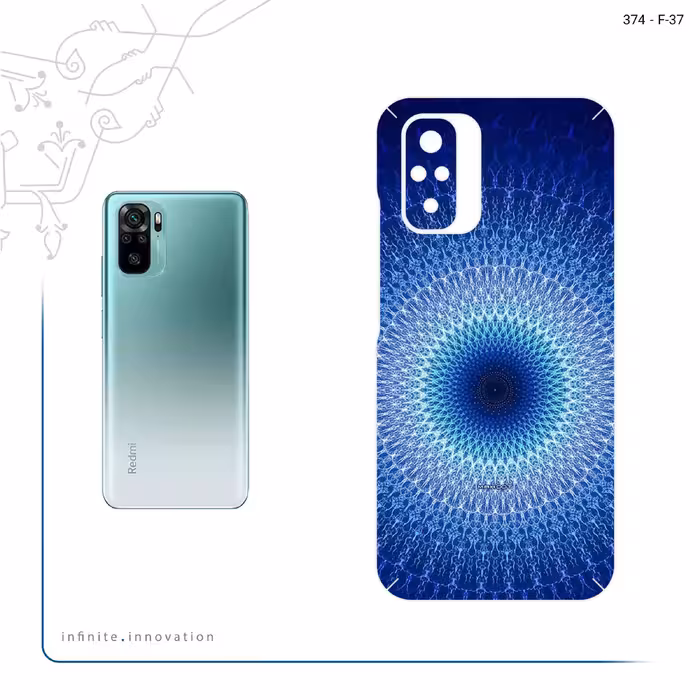 برچسب پوششی ماهوت مدل Mandala Design 3 مناسب برای گوشی موبایل شیائومی Redmi Note 10