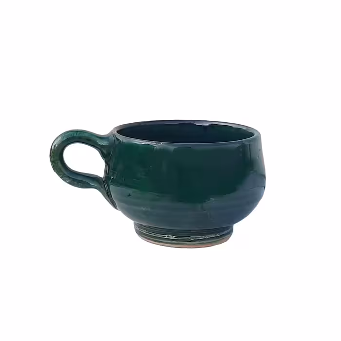 لیوان سفالی مدل تخت بسته 6 عددی