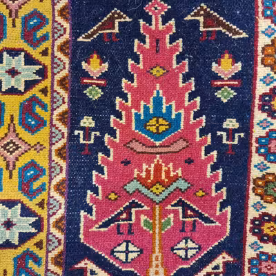 فرش دستبافت یک و نیم متری کد 1265