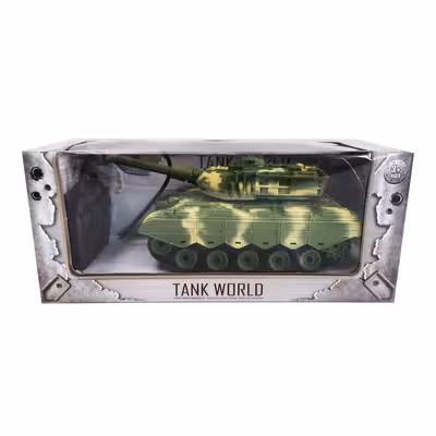 تانک بازی کنترلی شارژی مدل Tank World