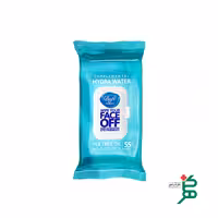 دستمال مرطوب پاک کننده آرایش دافی مدل هیدرا واتر(بسته 55 عددی)