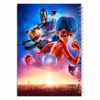 دفتر مشق کارتون دختر کفشدوزکی