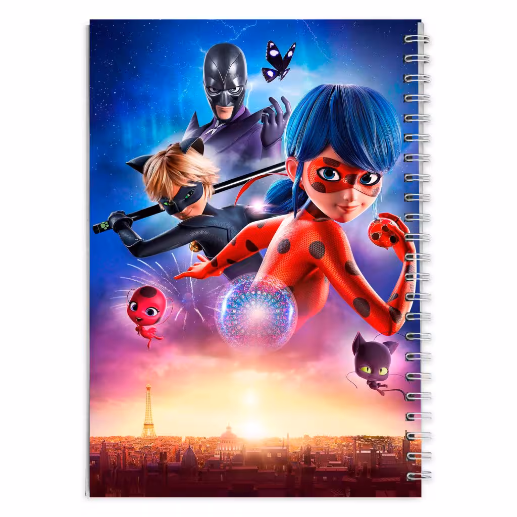 دفتر مشق کارتون دختر کفشدوزکی