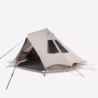 چادر کچوا سرخپوستی – 5 نفره پلی کتان Quechua Camping Tipi tent – Tepee 5.2 Polycoton – 5 People – 2 Bedrooms