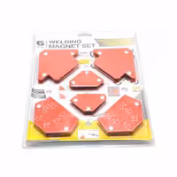 گونیا جوشکاری مدل WELDING-MAGNET-6 PC مجموعه 6 عددی | کالا مکس