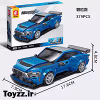 اسباب بازی ساختنی لگو مدل Famous Car 714565 از برند سمبو بلاک