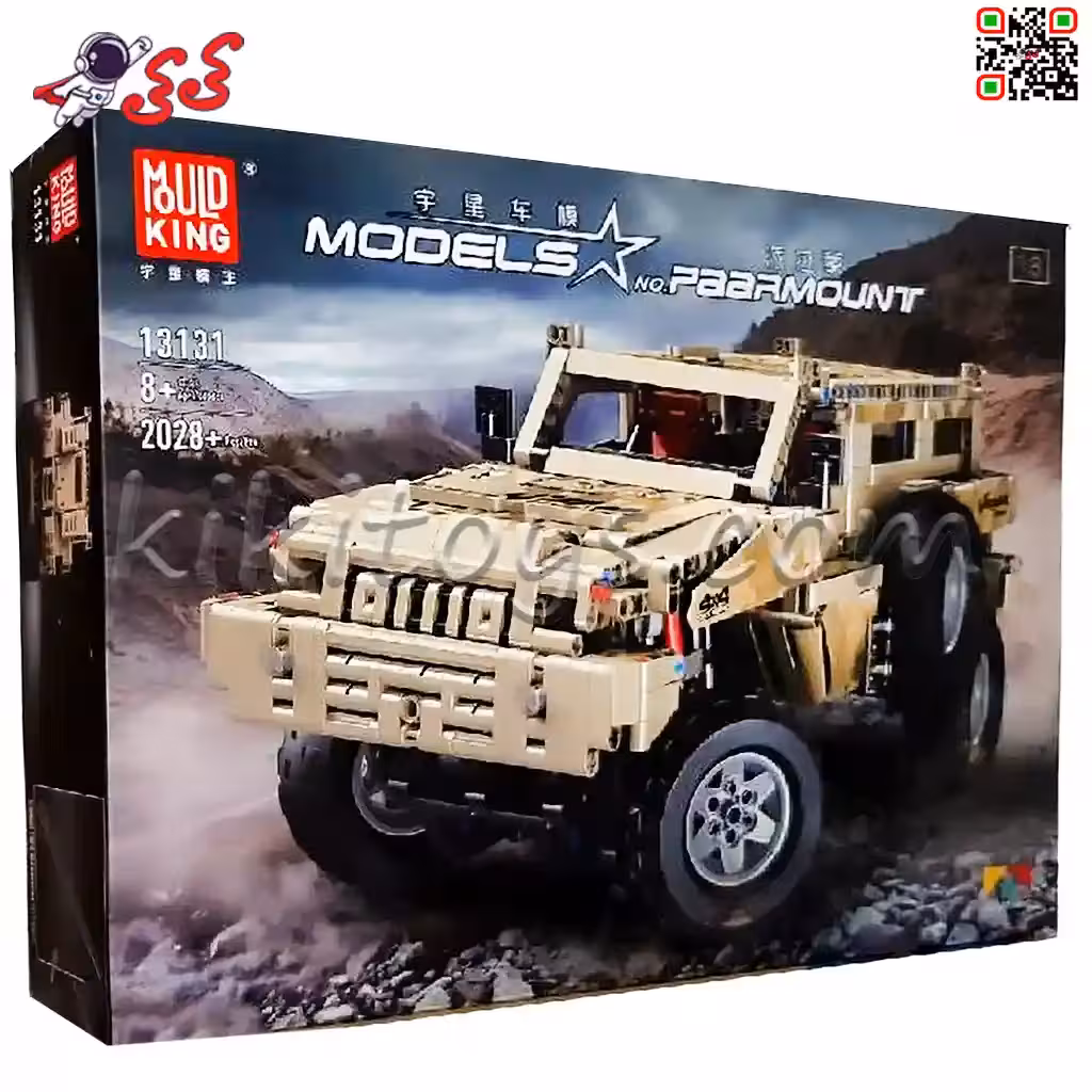 لگو ماشین جیپ ارتشی برند لپین Mould king 13131