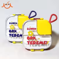 ظرف غذا Tedemei دو طبقه داخل استیل