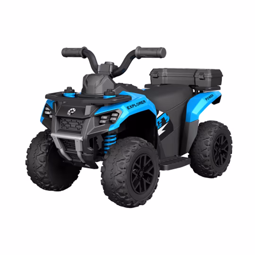ماشین شارژی کیکابو Kikkaboo آبی مدل ATV Master