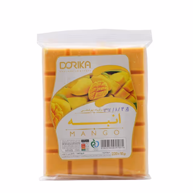 شکلات تخته ای انبه دوریکا 220 گرمی