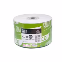 سی دی خام آریتا بسته 50 تایی مدل CD-R 52x تولید ویتنام | amazonchi