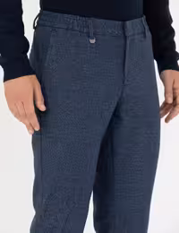 شلوار پارچه ای مردانه سرمه ای پیرکاردین