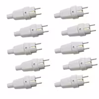 دوشاخه برق پارت الکتریک مدل 972 بسته 10 عددی | کالا مکس