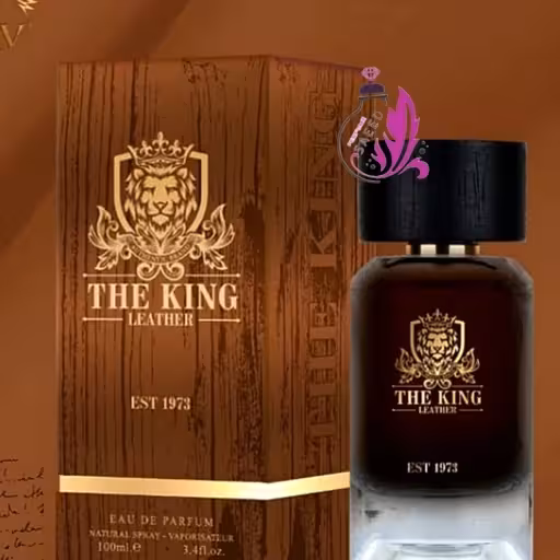 ادکلن THE KING LEATHER کینگ لیدر آر کی وی
