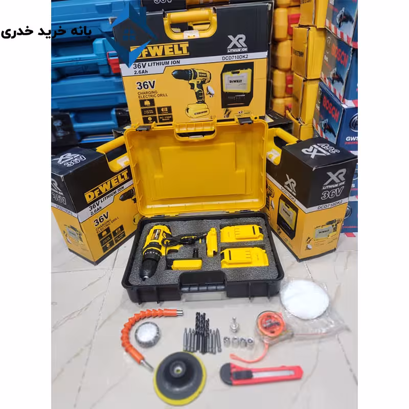 دریل شارژی دیوالت مدل جدید