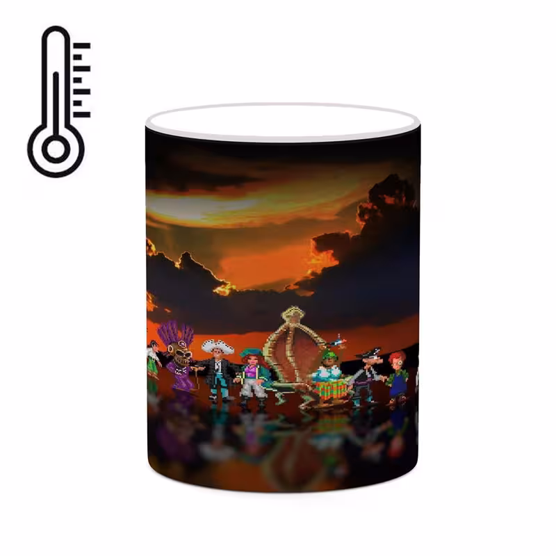 ماگ حرارتی چیتوکالا مدل بازی Monkey Island 2ː LeChuck's Revenge کد mgh29596