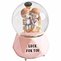 گوی موزیکال پمپی سایز بزرگ کد 10 صورتی