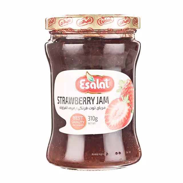 مربا توت فرنگی اصالت 310 گرمی