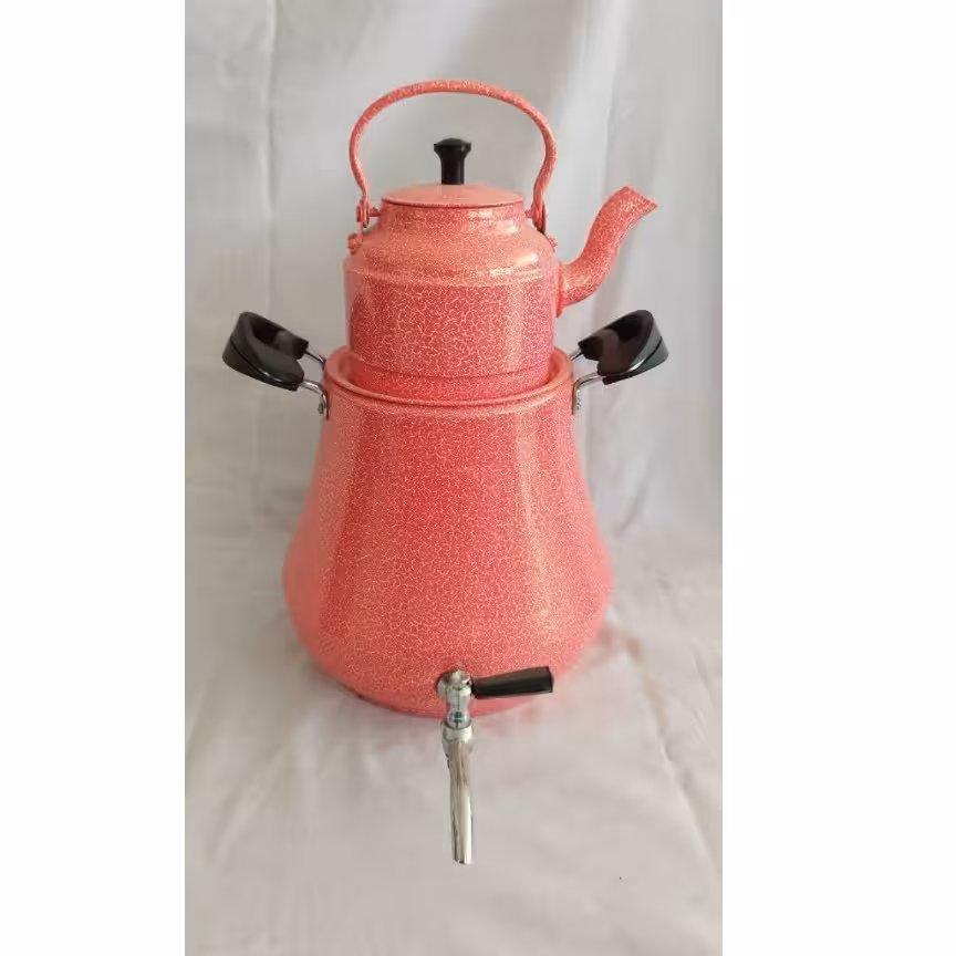 کتری وقوری ست آلومینیومی رنگی