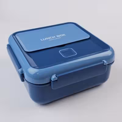 ظرف غذا مربع 2 تکه