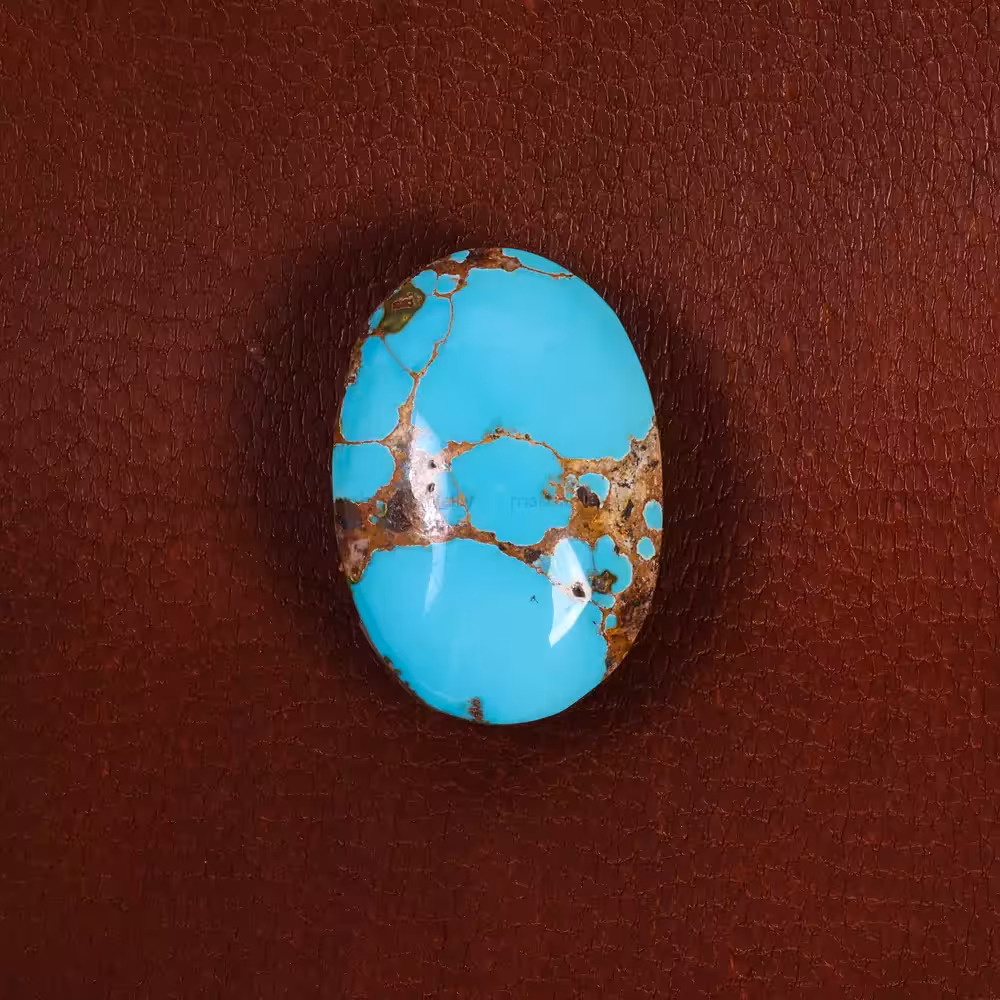 نگین فیروزه شجری کد 22470 - جواهری مشاهیر