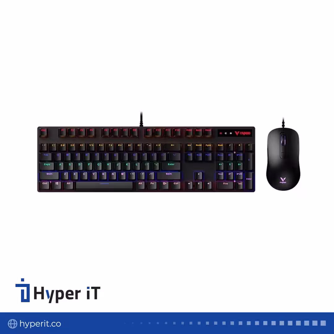 ماوس و کیبورد گیمینگ رپو مدل Rapoo Gaming Desktop V150s
