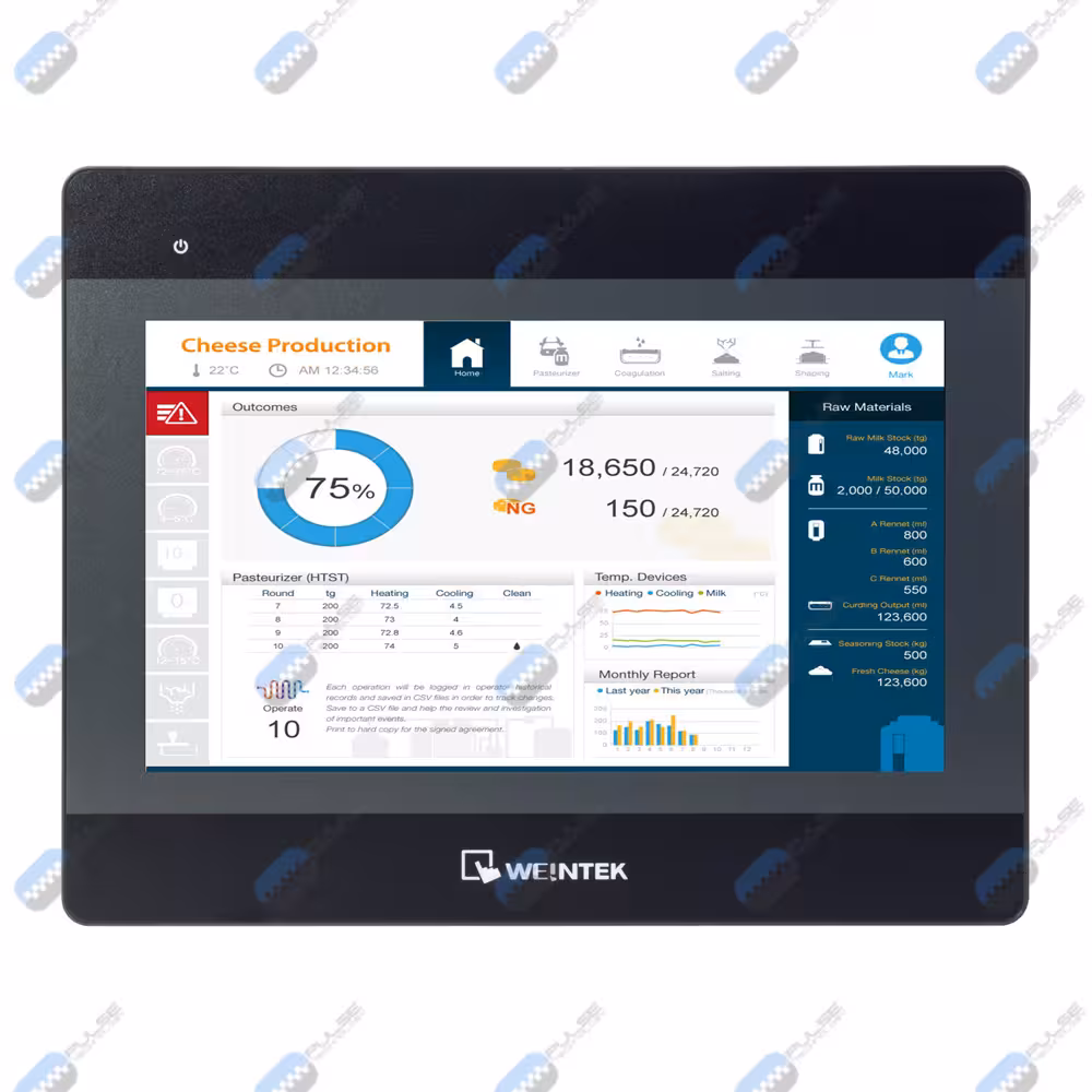 صفحه نمایشگر لمسی 10.1 اینچ مدل MT8102IP