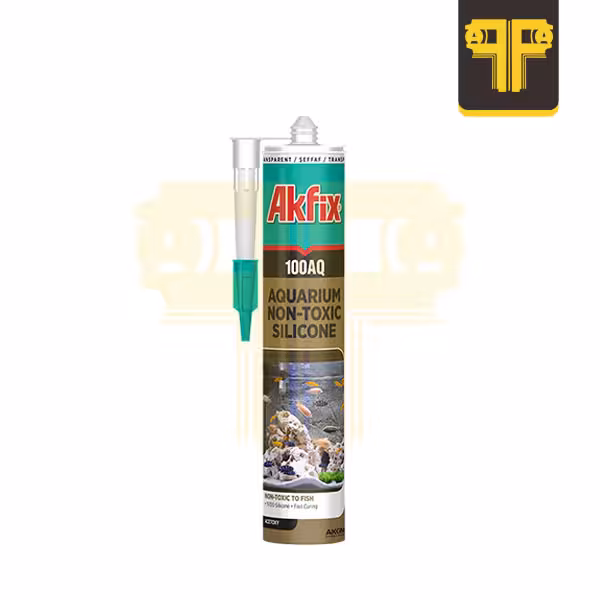 درزگیر سیلیکون اسیدی ویژه آکواریوم آکفیکس SILICONE 100AQ
