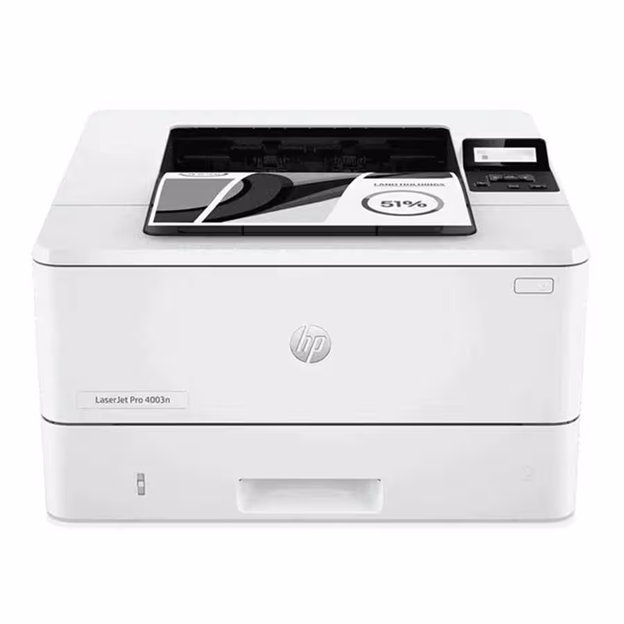 قیمت و خرید پرینتر سیاه و سفید تک کاره لیزری اچ پی مدل LaserJet Pro 4003n | یاس ارتباط