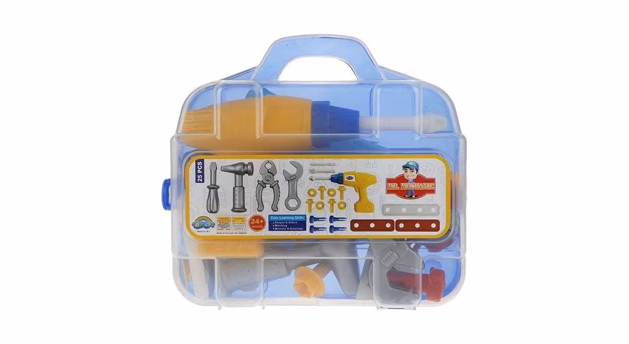 ست اسباب بازی ابزار مکانیکی