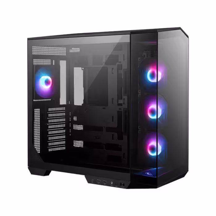 کیس گیمینگ ام اس آی MAG PANO 100R PZ Black