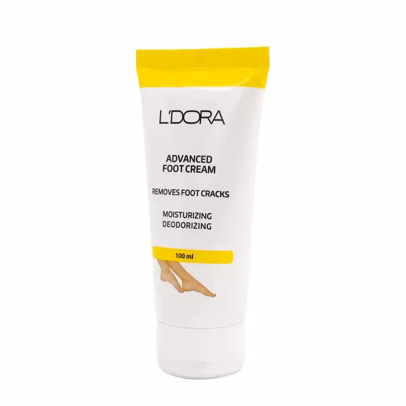کرم چندمنظوره ترک پا لدورا 100 گرمی L’DORA ADVANCED FOOT CREAM, 100 gr