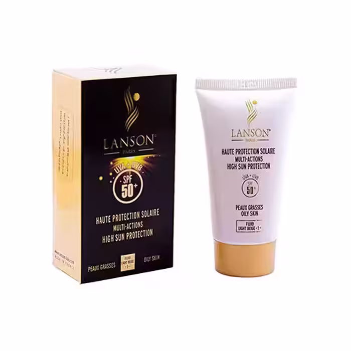 خرید و قیمت کرم ضد آفتاب رنگی لانسون SPF50 - فروشگاه اول باش