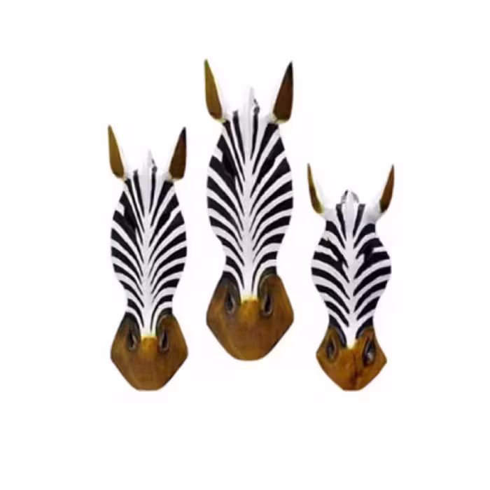 دیوارکوب مدل گورخر مجموعه 3 عددی