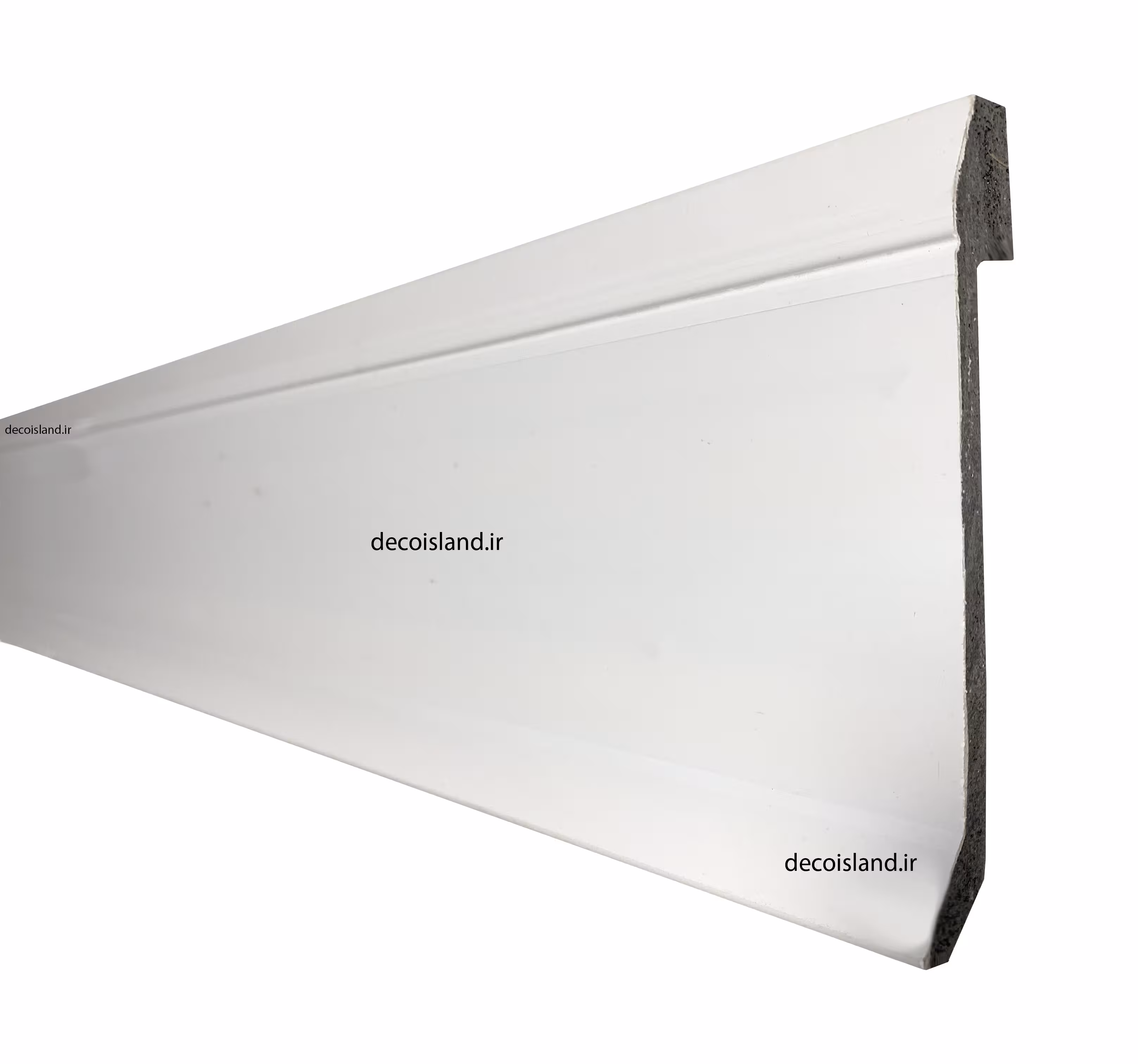 قرنیز  13 سانت روی سنگی | رنگ سفید | شاخه 3 متری |