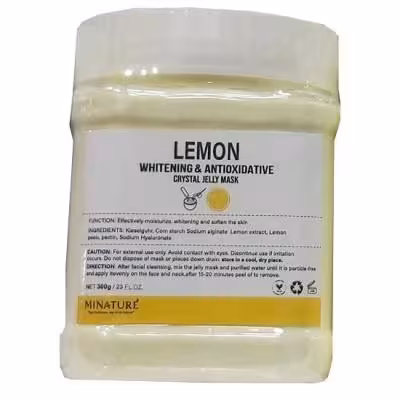 ماسک هیدروژلی Miniature مدلLemonحجم 300 گرمی