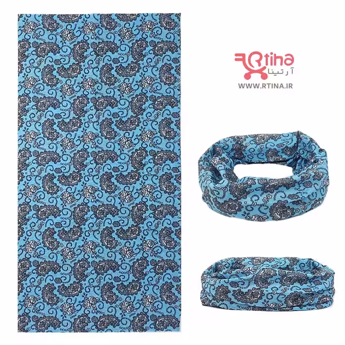 دستمال سر و گردن پسرانه و دخترانه طرح بته جقه