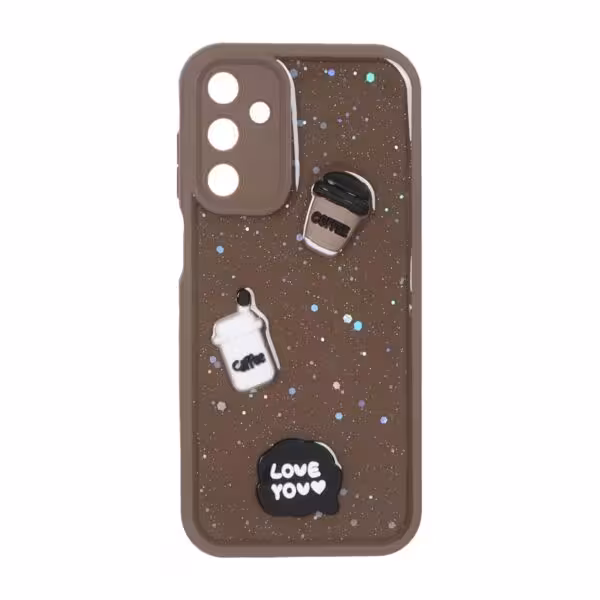 قاب Solid Case رزین اکلیلی عروسک برجسته Samsung Galaxy A15 – کد4402