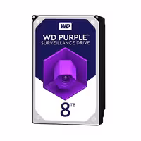 هارد دیسک اینترنال وسترن دیجیتال سری بنفش ظرفیت 8 ترابایت (اصل-اکبند) 8 Western Digital Purple Internal Hard