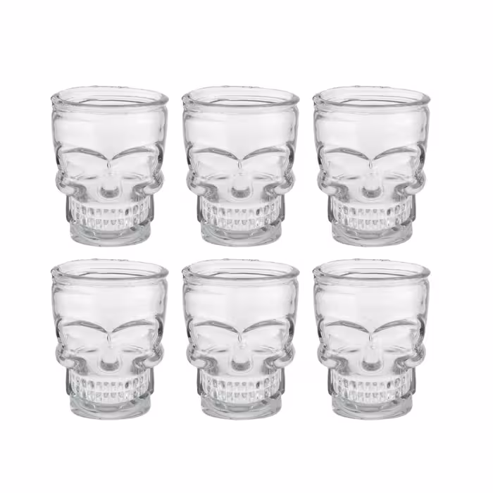 پیک بیرگو طرح جمجمه بسته 6 عددی کد 2163