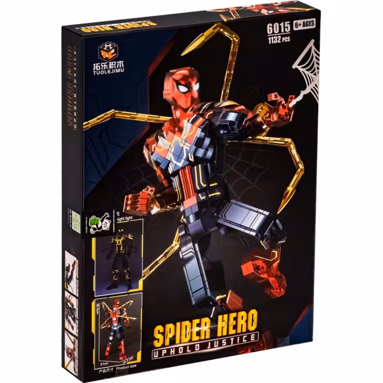 لگو مارول مرد عنکبوتی 1132 قطعه Spider Hero Upholo Justice 6015