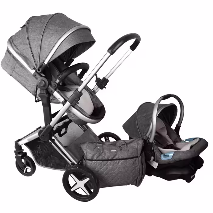 کالسکه و کریر و ساک لوازم مدل N2 ایوانت _ Evant