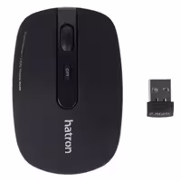 ماوس بی سیم هترون مدل HMW112SL – مشکی