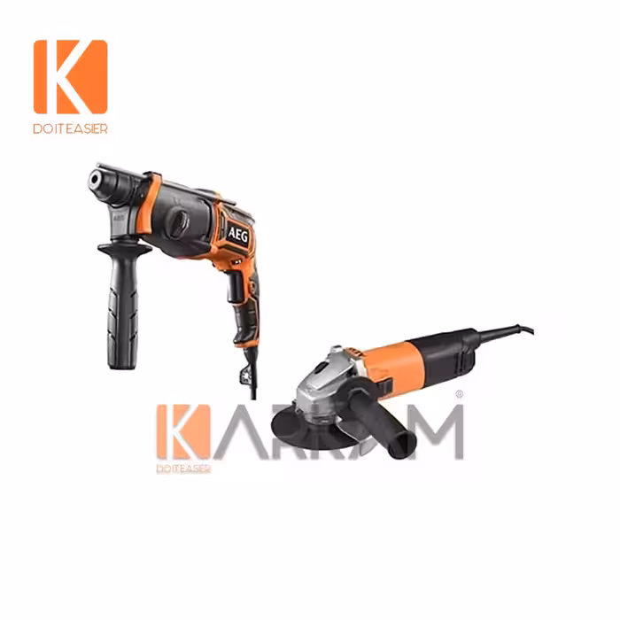 کیت JP240C2XSET بتن کن و مینی AEG مدل KH24IE-WS8-115