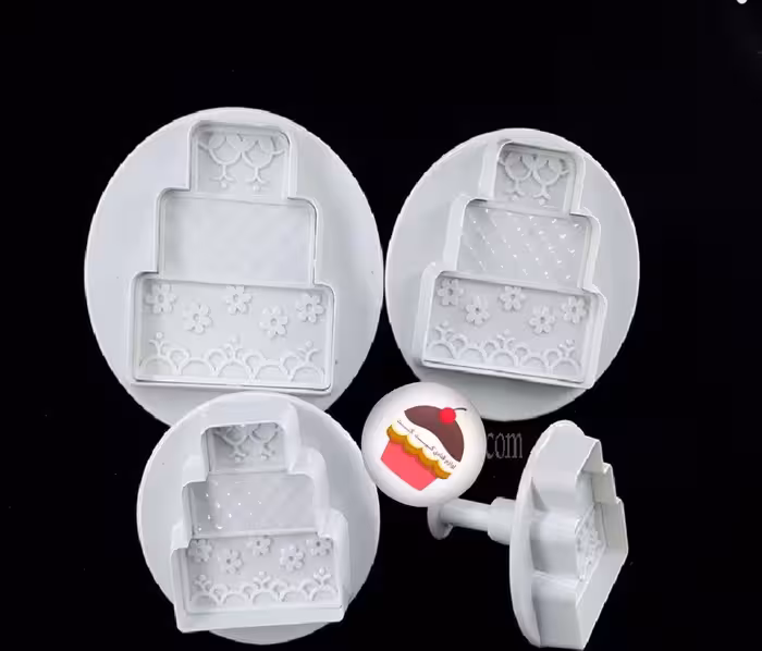 کاتر فشاری بزرگ کیک تولد