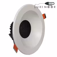 چراغ توکار اف ای سی مدل FEC-328-24W سفید طرح پنتا