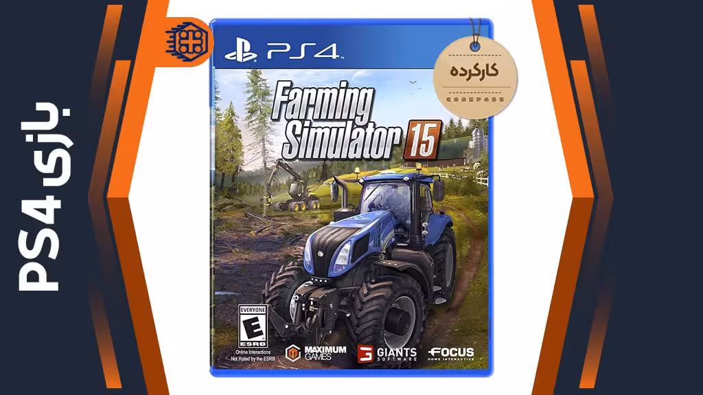 دیسک بازی Farming Simulator 15 کارکرده – مخصوص PS4