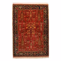 فرش دستباف سه متری طرح باغ بهشت